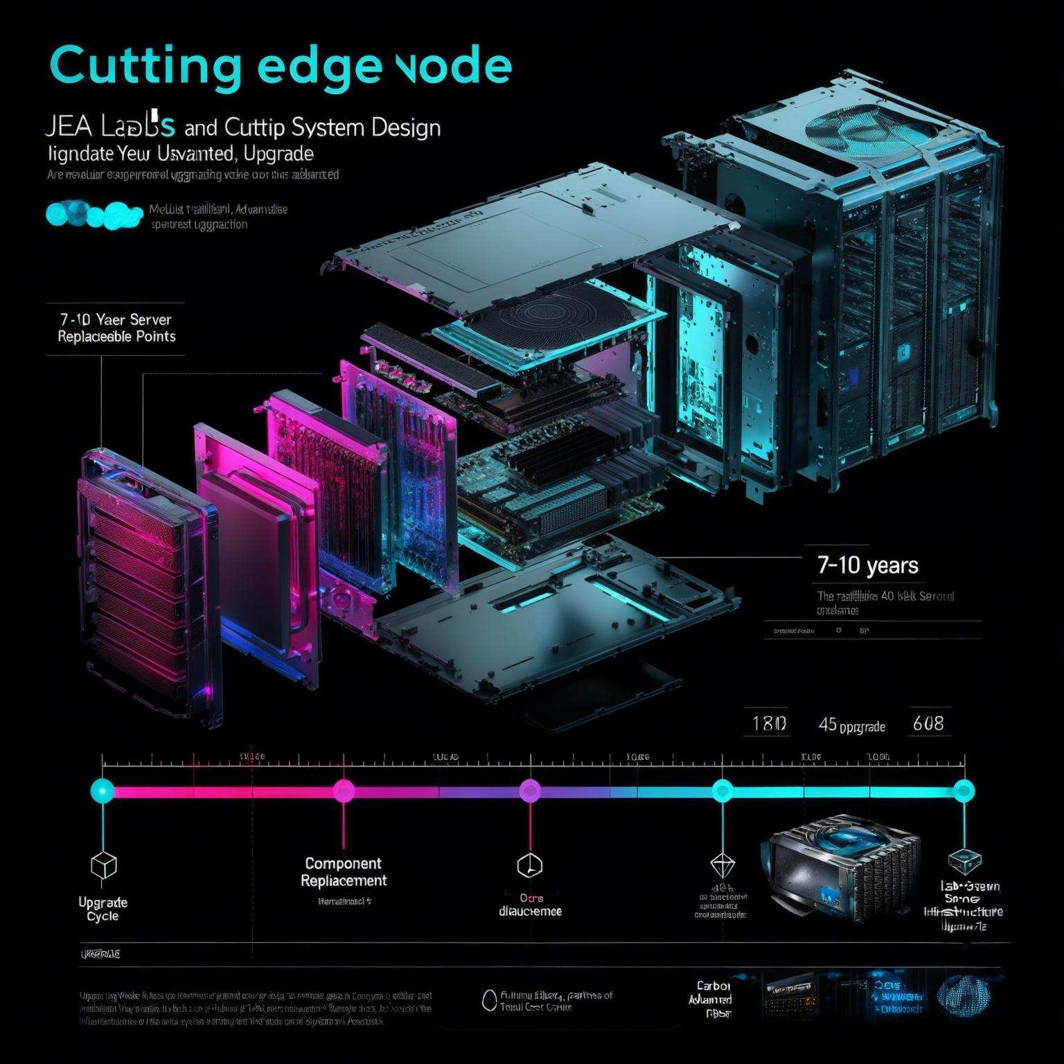 Modular and upgradeable design of JEA Labs systems