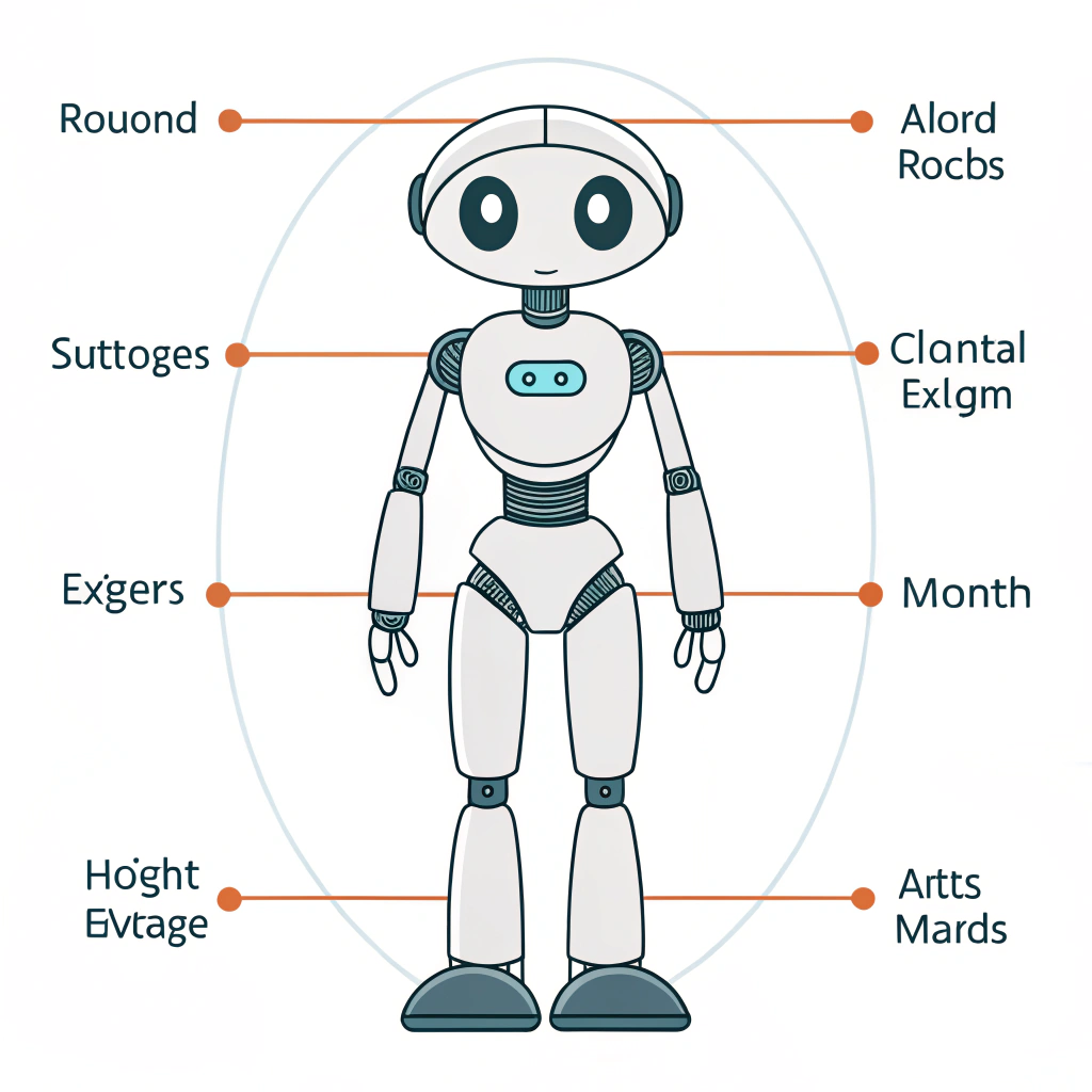 Icon or simple diagram of a humanoid robot figure.